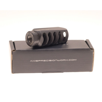 Axis Precision Worx S Sport, Raptor, Muzzle Brake, 5 Port - 1/2x28, 5.56/223