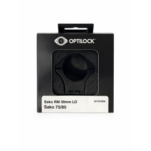 Sako Optilock Low Blued Ring Mount 7/85 30mm