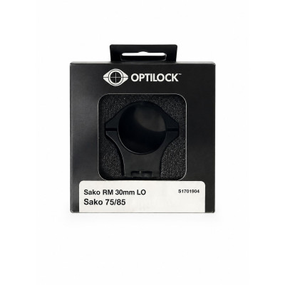 Sako Optilock Low Blued Ring Mount 7/85 30mm