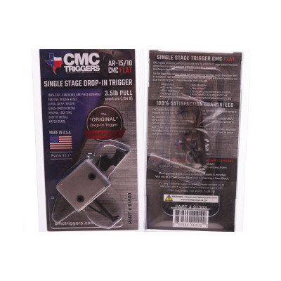 CMC Triggers AR15 / AR10, Single Stage Tactical, 3.5LB Trigger Pull