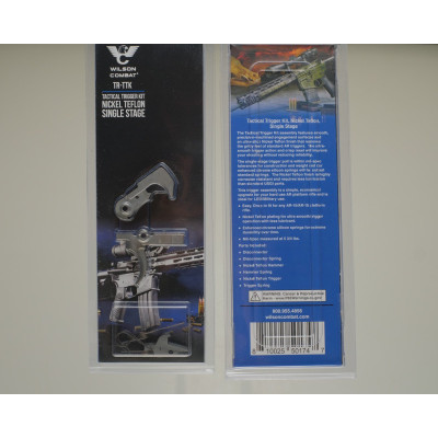 Wilson Combat AR15, Tactical Trigger Kit, Nickel Teflon, Single Stage