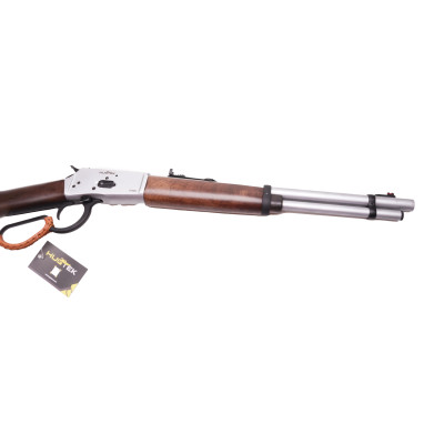 Hugtek Arms 16.5, .357 Magnum Lever Action, White Crome, Walnut Stock, 8 Round