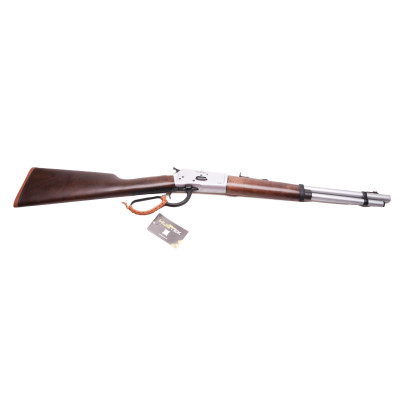 Hugtek Arms 16.5, .357 Magnum Lever Action, White Crome, Walnut Stock, 8 Round