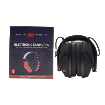 Nordiske Precision Earmuff Electronic Bluetooth, Black 