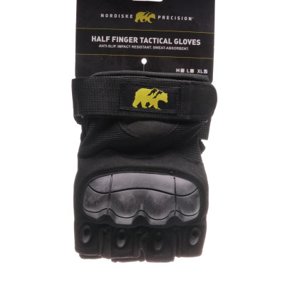 Nordiske Precision Tactical Glove, Half Fingers, XL