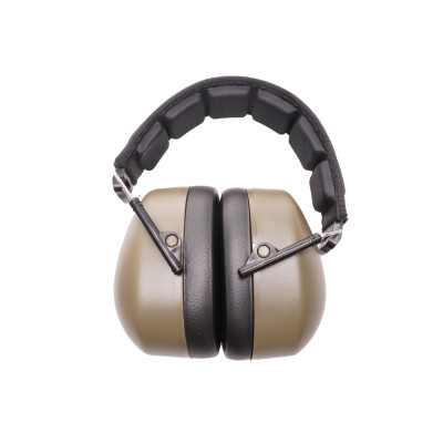 Decibel Defense Safety Earmuffs, Army Green