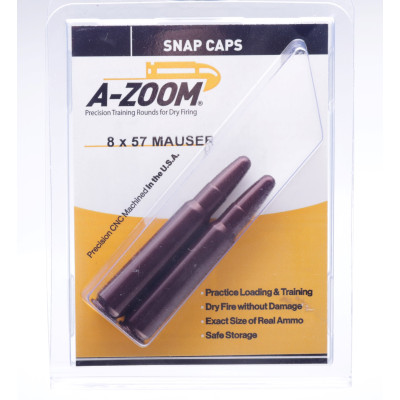 Lyman 8 x 57 Mauser, A-Zoom Snap Caps, 2 Pack
