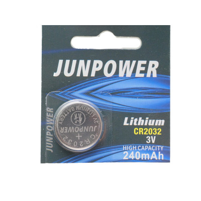 Junpower CR2032, 3V, Lithuim Battery