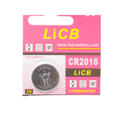 LiCB CR2016, Lithium Battery