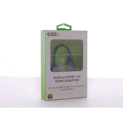 Gizzu Display Port to HDMI Adapter