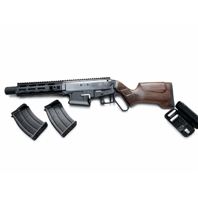 Xtreme Arms 12-Gauge, Short Lever Action with chokes, mag fed, 10.6