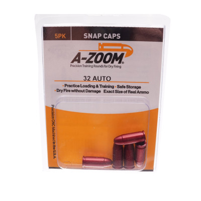 Lyman .32 Auto, A-Zoom Snap Caps, 5 Pack 