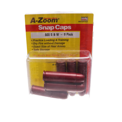 Lyman .500 S&W,  A-Zoom Snap Caps, 6 Pack